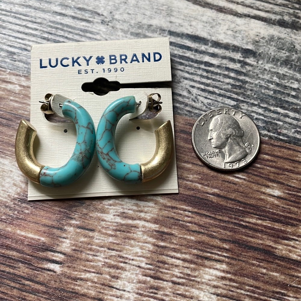 Lucky brand earrings NWT
